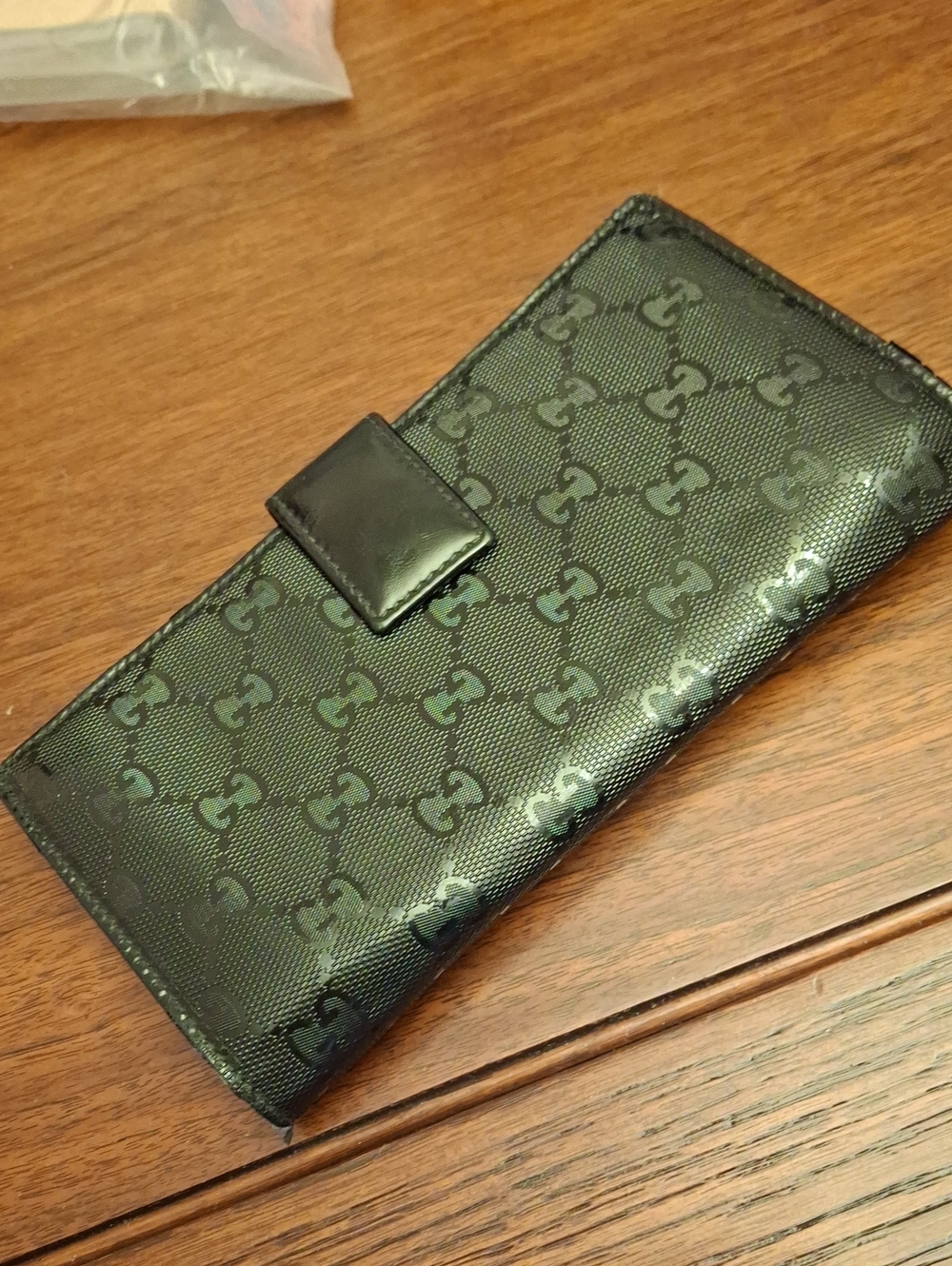 Gucci Black Wallet Preloved